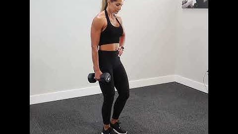 Dumbbell Ipsilateral Reverse Lunge