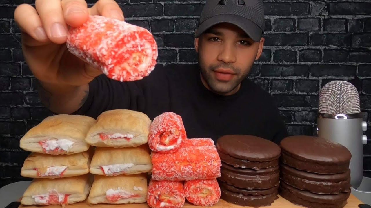 (ASMR) Eating A Few Pastries