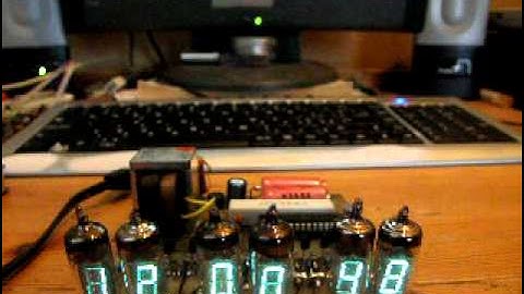 ATmega8 itron clock