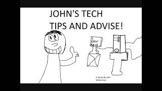 John's Tech Tips and Advise - Episode 5: Diagnosing a Failing Hard Drive (REUPLOADED)