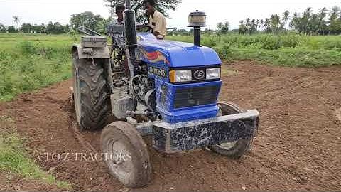 Eicher 551 di Tractor with rotavator performance in agriculture land|Tractor videos|A TO Z TRACTORS