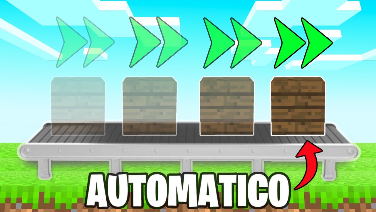 Transferer Block Minecraft Como Hacer un TRANSPORTADOR de Bloques AUTOMATICO- Comandos para ...