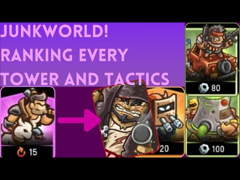 Ranking Every Tower/Tactic In Junk World! - YouTube