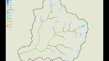 2D Watershed Modeling in GSSHA- With No Overbank Flow
