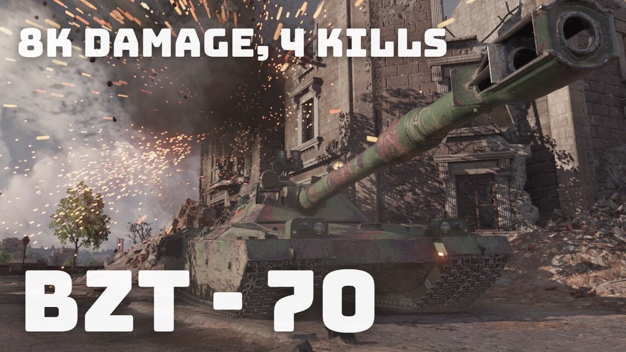 Unexpected Turn of Events! | BZT - 70 | 8K Damage, 4 Kills