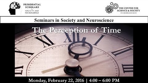 The Perception of Time - Michael Shadlen