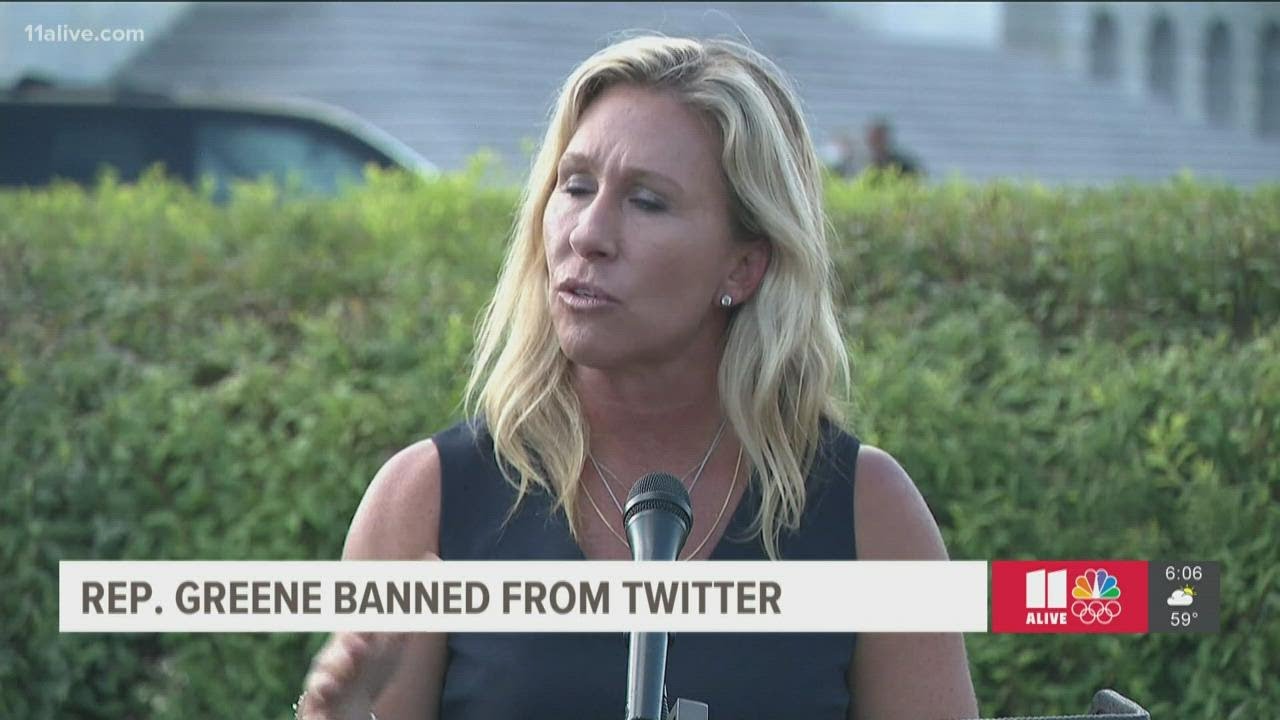 Marjorie Taylor Greene's Twitter account permanently suspended for ...