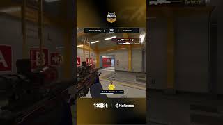 ZywOo lands insane VACSHOT + quickscope #bo3 #starladder #major #budapest #cs #cs2