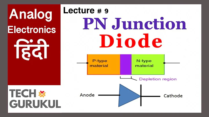 PN Junction Diode (No Bias) in Hindi - Analog Electronics | TECH GURUKUL By Dinesh Arya