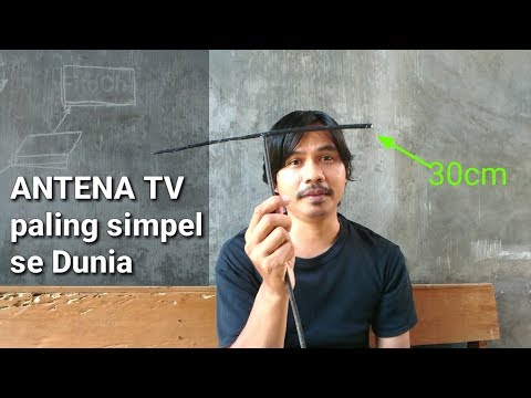 Video: Bagaimana untuk membuat antena TV dengan tangan anda sendiri?