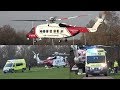 HM Coastguard and St John Ambulance - Patient Transfer via Helicopter in Regents Park!