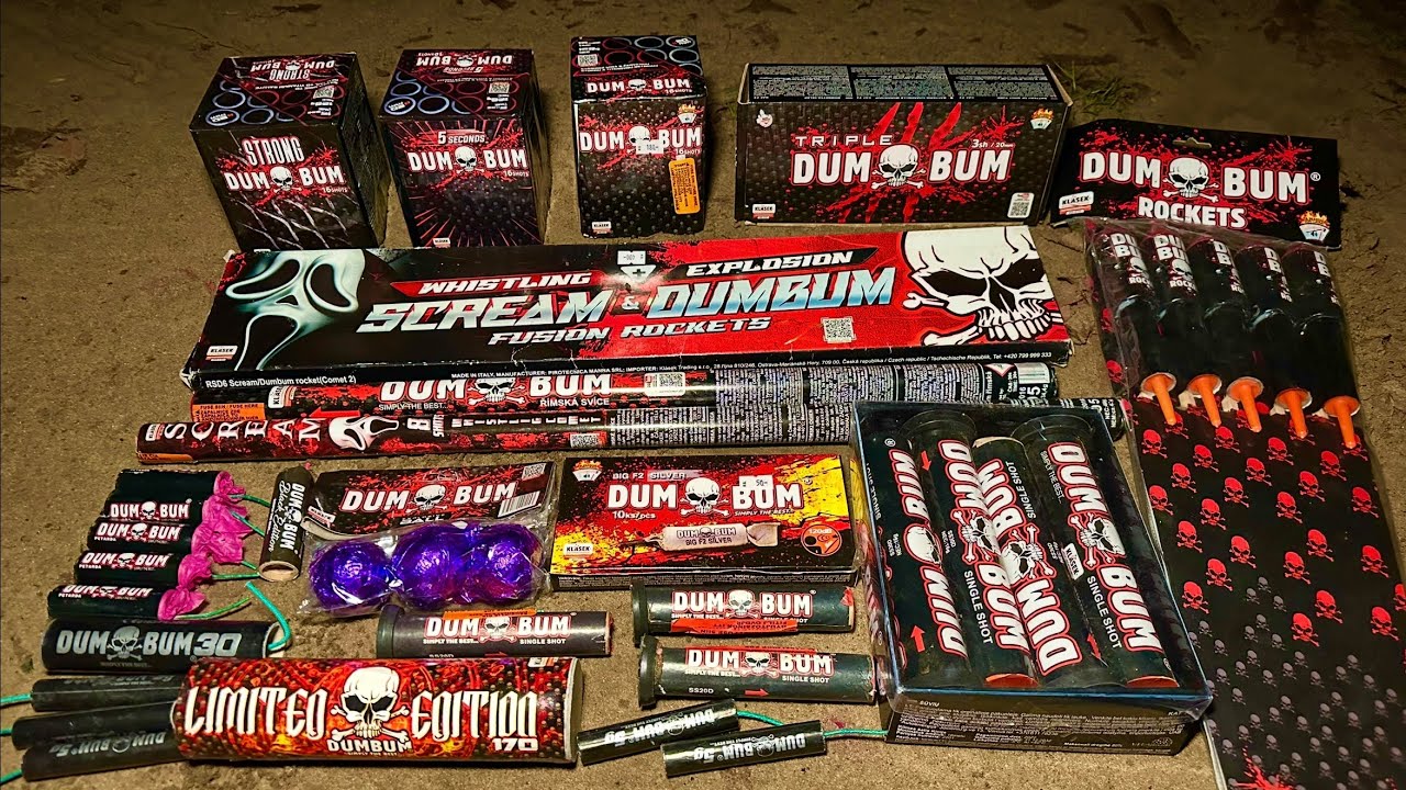 DUM BUM (KLASEK) FEUERWERK ANZÜNDEN F2-F4 | Polenböller, Salute, Raketen & Batterien