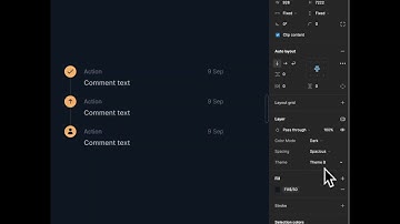 Advanced Feed Component in Figma #uikit #responsivedesign