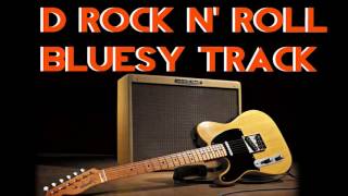 D rock n roll bluesy Backing Track - 160 bpm Highest Quality (#8) - Meio Musical chords
