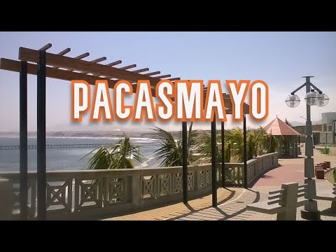Balneario de Pacasmayo malecón muelle playa y mar