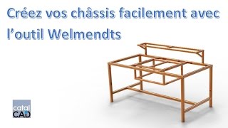 SpaceClaimSMOPlus Outil Weldments