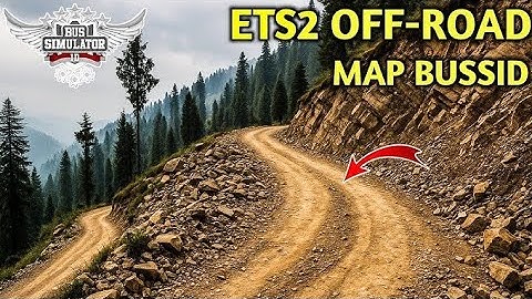 How to Add Ets2 Offroad Map in Bus Simulator Indonesia | v4.3.4 | Map Mod for Bussid | Mod Offraod
