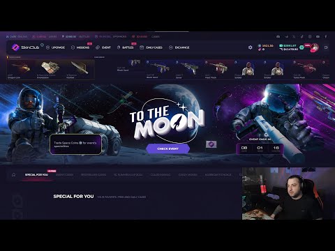 Skin.Club DEPOSIT 2500$ აფგრეიდები დღეს ჩემს მხარეს არაა🤣