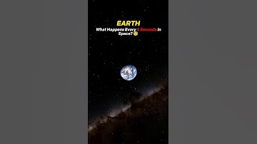 What Happens Every 5 Seconds in Space? 🌌🌍 #Space #Earth #Universe