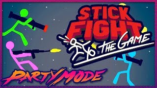 Kinda Funny Destroy Each Other in STICK FIGHT - Party Mode