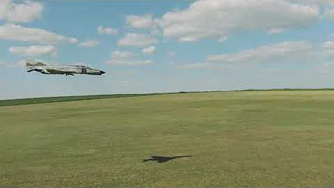 CRASH of the F-4 F Phantom - 90mm 8S Freewing EDF jet RC plane Luftwaffe