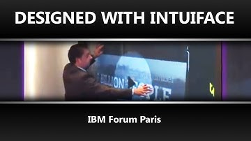 IBM Forum Paris - IntuiFace Showroom