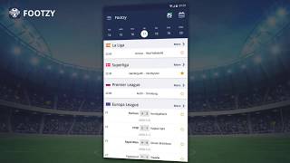 Footzy = Football Live Score screenshot 4