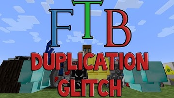 FeedTheBeast-Dupe Glitches