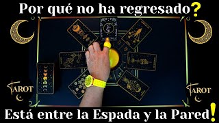 NO HA REGRESADO PORQUE ESTA ENTRE LA ESPADA Y LA PARED.VOLVERA ❓💛💛TAROT INTERACTIVO LECTURA CARTAS