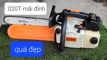 máy cưa  của đức 020T @trongsang #stihl020T man in germany