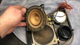 SAAB 900 Speaker Replacement Part 1 (And 2/13/21 Update)