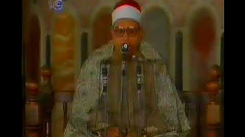 سورة النحل و الاسراء : الشيخ الشحات محمدانور رحمه اللّه ( جامع الرفاعی مصر)
