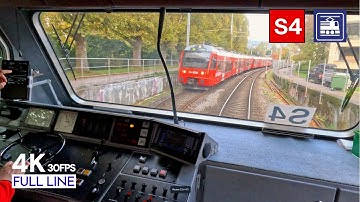 🇨🇭 Cab Ride S-Bahn Zürich (S4) Driver