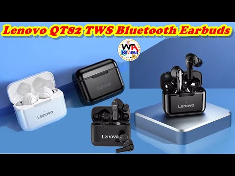 Lenovo QT82 TWS Wireless Earphone Bluetooth Unboxing & Review Specfications