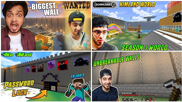 How To Make Unbreakable Walls Like @YesSmartyPie | Himland S3 Download| Exped Gaming