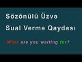 İngilis dili - Sözönülü üzvə sual vermə qaydası