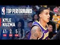 Kyle Kuzma ERUPTS For a Career High 41 Points In Just 3 Quarters | January 9, 2019