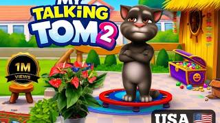 My Talking Tom 2 😻 Amazing Backyard Adventure LIVE 🙀🤯🎉 | Episode 264 screenshot 5