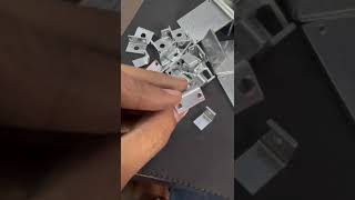 Aluminum Laser Cut And Bent Parts