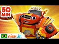 Blaze e os monster machines  os melhores resgates do blaze  nick jr em portugus