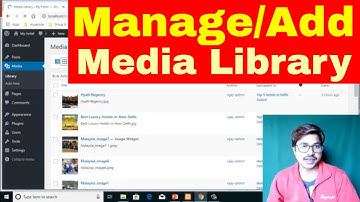 Video 17: How to Manage media library in WordPress