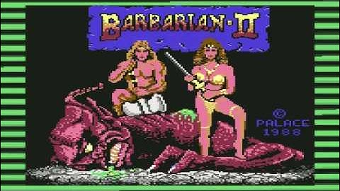 Barbarian II Loading Music for the Commodore 64