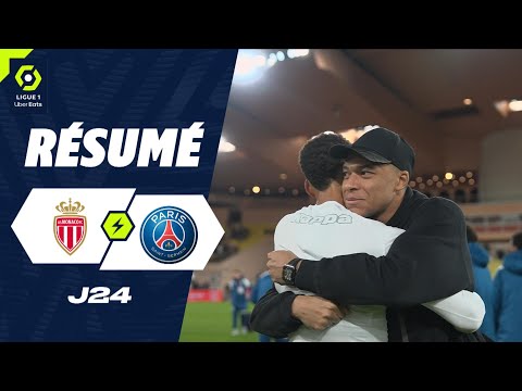 AS MONACO - PARIS SAINT-GERMAIN (0 - 0) - Résumé - (ASM - PSG) / 2023-2024