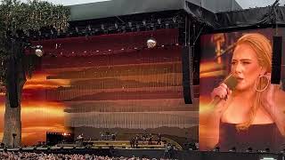 Adele, London Hyde Park. 2nd July 2022. Hello screenshot 5