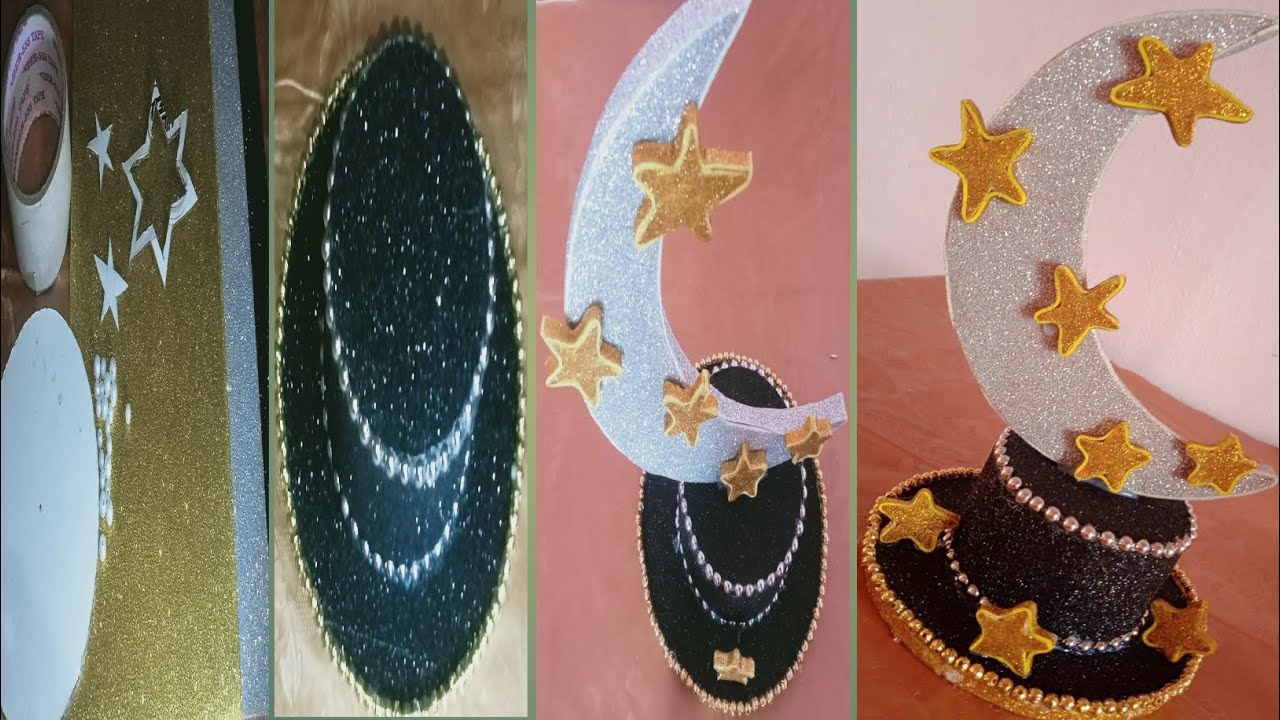 A Unicorn room decor !Hand made craft from waste material