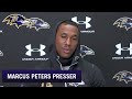 Marcus Peters Says Every Pass Is a 50/50 Ball | Baltimore Ravens