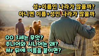 영어 이름에 대해 우리가 알아야 할 몇 가지