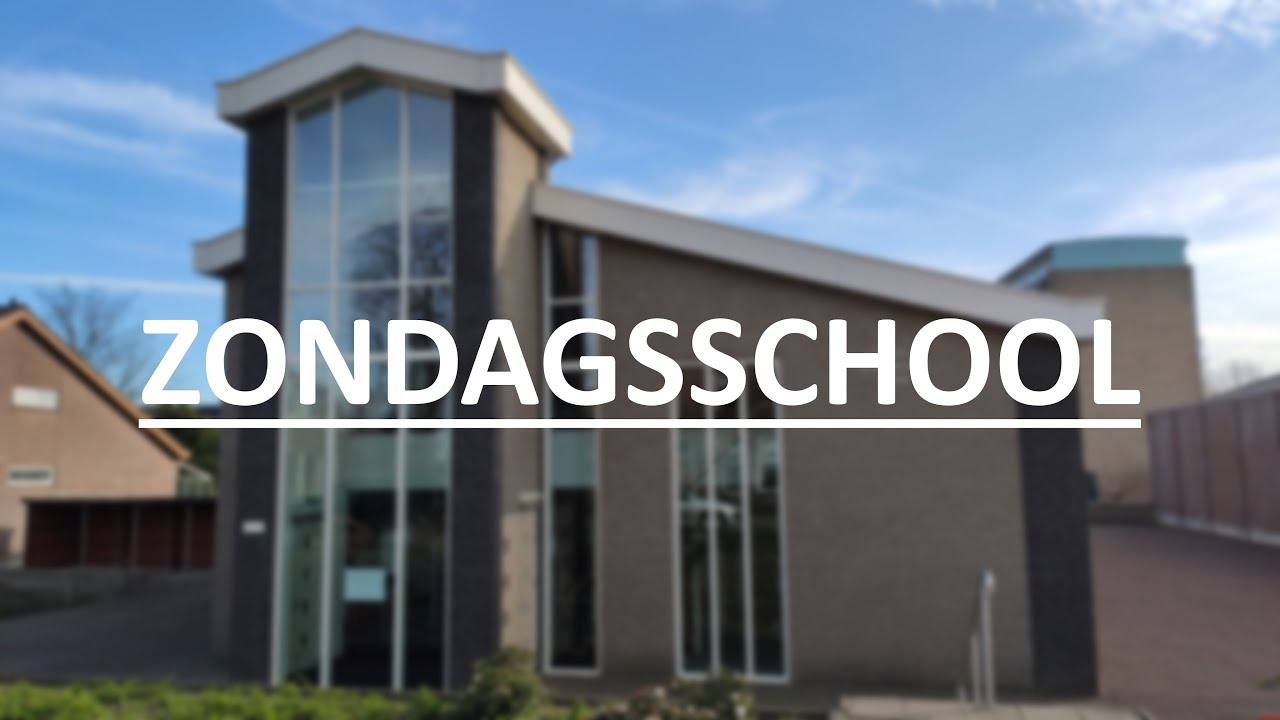 Afscheid oudste kinderen zondagsschool | HHG Hardinxveld-Sliedrecht