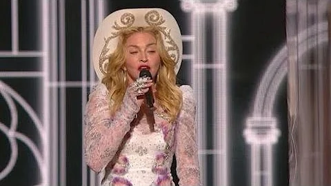 Madonna Grammy 2014 Rehearsal (Macklemore & Ryan L...