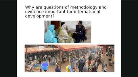 MSc Research for International Development Webinar - SOAS University of London